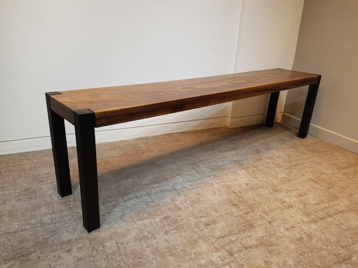 walnut+iron leg (1800*350*490)

